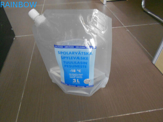 In đầy màu sắc bằng chứng nước đứng lên Bao bì túi với vòi góc cho Liguid