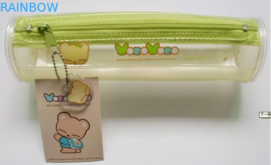 Túi bao bì lá tròn với dây kéo trượt cho bao bì văn phòng phẩm