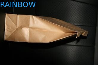 Logo màu nâu In túi giấy tùy chỉnh, mang đi