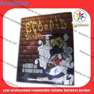 Túi nhôm 100 micron PET / AL / PE cho gói hương thảo dược