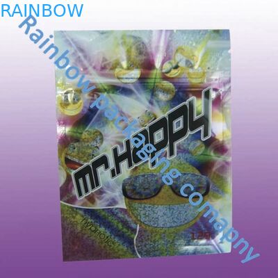 Bao bì thảo dược Ziplock, túi nhựa in ấn đầy màu sắc tùy chỉnh