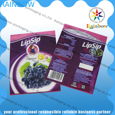 Uống chai Shrink Bọc tay áo In tùy chỉnh nhiệt Nhạy cảm