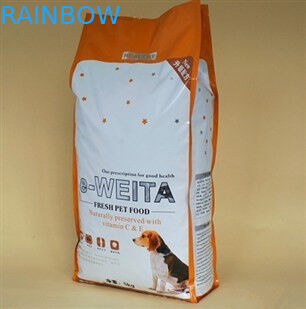 500 gram Doggie đứng lên Bao bì thực phẩm bằng nhựa có khóa kéo