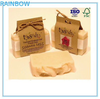 Hộp tái chế xà phòng giấy Hộp tùy chỉnh in với chuỗi đóng cửa