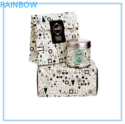 Thời trang có thể gập lại Hộp giấy Bao bì cho xà phòng / Trang sức có nắp