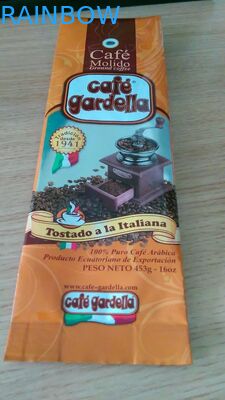 Túi nhựa in tùy chỉnh Bao bì, Zipper Coffee Bean Bao bì