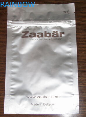 Túi đựng giấy bạc sô cô la nhỏ, bạc Ba mặt phẳng