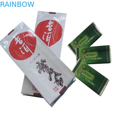 Glossy Kết thúc Túi trà 3 mặt Bao bì nhỏ đầy màu sắc sống động In