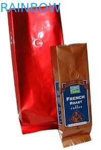 Nhiều lớp đáy túi trà Gusset Bao bì Ziplock In đầy màu sắc Kết thúc mờ