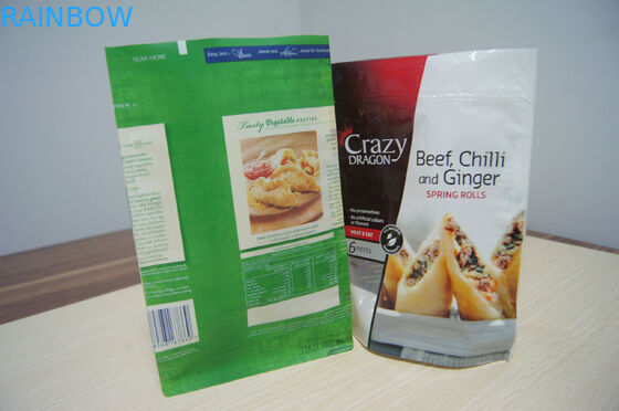 Túi phẳng lò vi sóng sọc đáy phẳng PA / NY Barrier