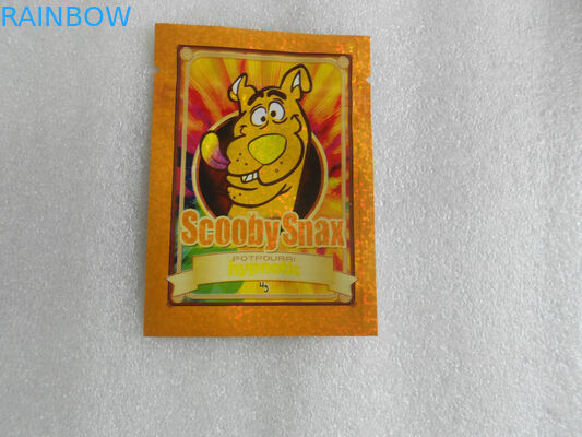 Túi hương thảo dược bóng loáng 10g Scooby Snax Hologram Yellow Potpourri