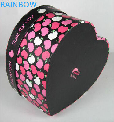 Bao bì hộp hình trái tim đầy màu sắc áp dụng cho món quà ngày Valentine