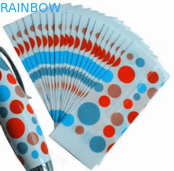 Nhãn thời trang Thiết kế chấm bi PET Heat Shrink Nhãn cho Bút bi