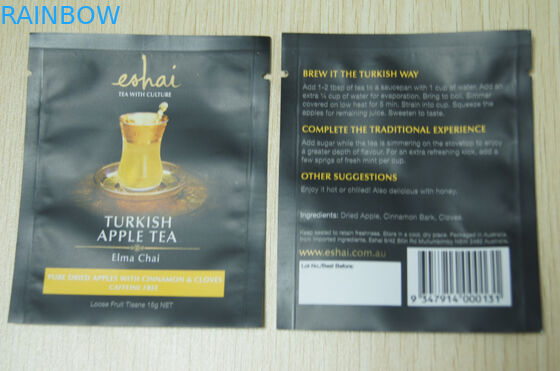 10g Túi trà đóng gói nhỏ / Túi trà kết thúc tức thì Matt Màu đen