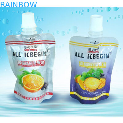 Túi nhựa tùy chỉnh cho nước ép trái cây Bao bì / túi chất lỏng có vòi