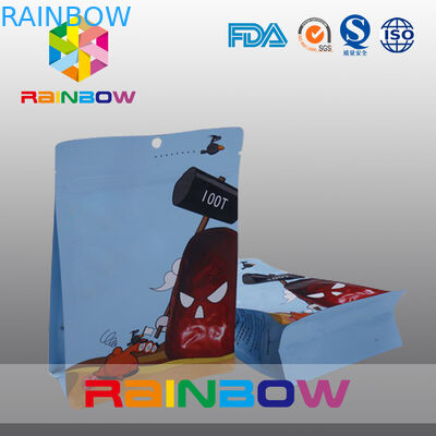 Túi đáy phẳng có thể kéo lại với hình hoạt hình cho trẻ em