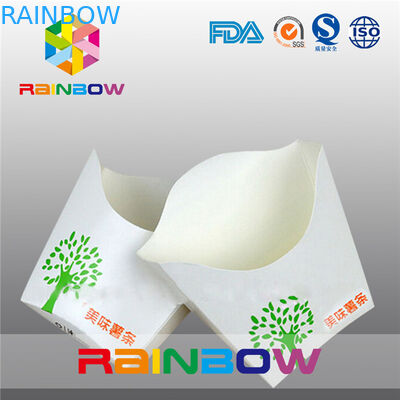 Gấp xuống tái chế hộp nhỏ Fries Pháp, thân thiện với môi