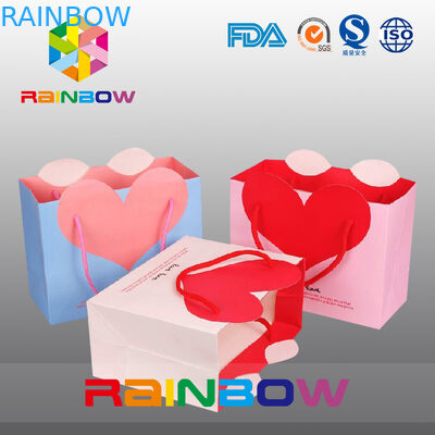 Thời trang in đầy màu sắc Túi giấy tùy chỉnh / Snack Túi giấy kraft cho quà tặng