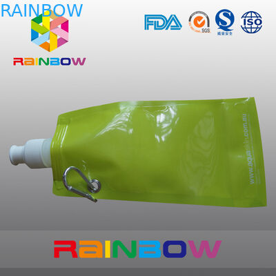 An toàn thực phẩm cấp Spout túi bao bì với Matel Rim cho nước