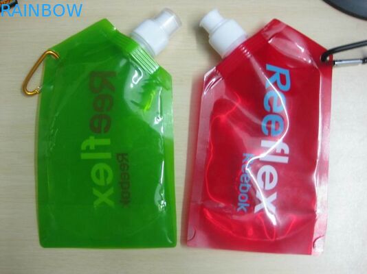 An toàn thực phẩm cấp Spout túi bao bì với Matel Rim cho nước