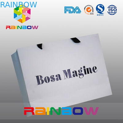 Eco - Túi giấy tùy chỉnh thân thiện có tay cầm để đóng gói trang phục