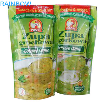 Nhôm Lá Cách nhiệt Thực phẩm Dấu chân không Túi Retort Túi có khóa kéo để bổ sung