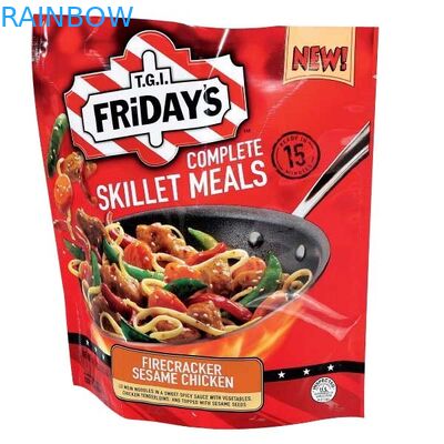 Nhôm Lá Cách nhiệt Thực phẩm Dấu chân không Túi Retort Túi có khóa kéo để bổ sung