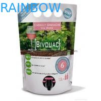 Nhôm lá túi nhiệt niêm phong túi thực phẩm, túi nhựa chân không với tay cầm cắt chết