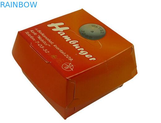 Bao bì hộp giấy Thiết kế in tùy chỉnh cho nhà hàng thức ăn nhanh