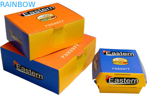 Bao bì hộp giấy Premiium với thiết kế in tùy chỉnh cho nhà hàng thức ăn nhanh