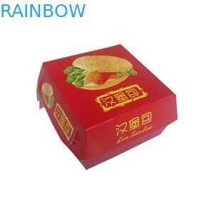 Hộp giấy tùy chỉnh cho bao bì Burger King, Hộp giấy Hamburger