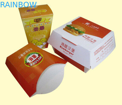 Lấy ra hộp giấy cho Fries Fries / Hamburg và Popcorn Chicken Gói