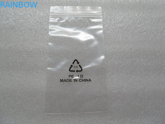 IDPE Cellophane In Grip Seal Túi rõ ràng Nhựa Resealable Grip Seal Zipper Bag