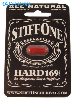 Thẻ giấy treo cho viên nang / thuốc tăng cường tình dục nam với lỗ điền