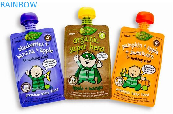 Túi đeo chéo bên cho nước / đồ uống, Doypack có khóa kéo