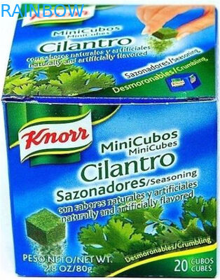 Bao bì hộp giấy cá nhân cho các gói hộp hương vị