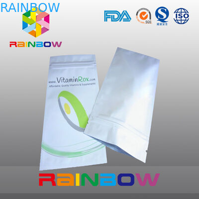 Khối trắng Bao bì thực phẩm lớp nhựa bao bì bằng nhôm