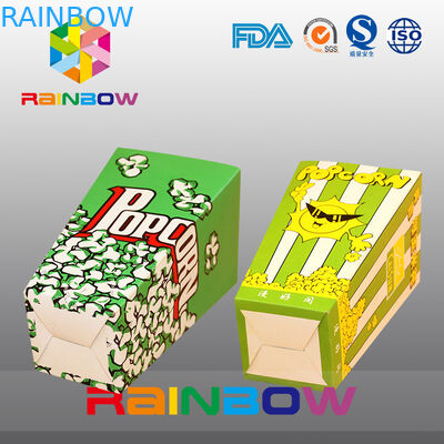 Thiết kế độc đáo Túi giấy tùy chỉnh, Túi giấy bỏng ngô Mỹ