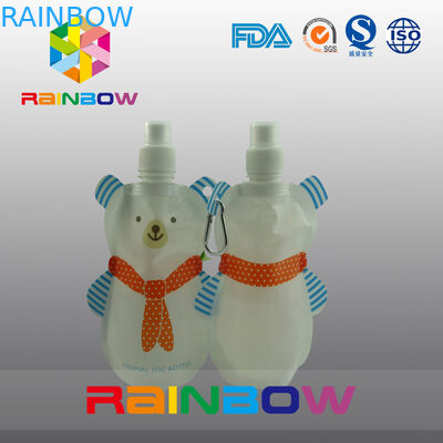 140ml 200ml Túi đựng thức ăn trẻ em được cô lập lại có khóa kéo đôi