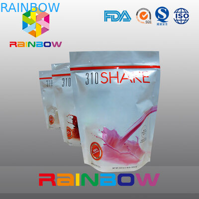 Lá đen đứng lên Túi trà Đóng gói với Ziplock cho mờ cà phê / thực phẩm đóng gói