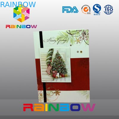 Thẻ nghệ thuật giấy tùy chỉnh cho lời chúc Giáng sinh / lời mời đám cưới