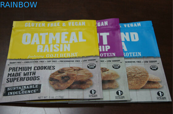 Cấp thực phẩm Nhựa Bao bì Doypack với Ziplock trong thiết kế tùy chỉnh