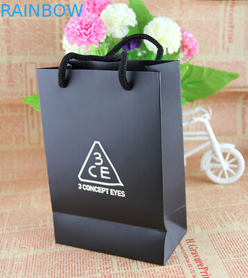 Túi giấy kraft xanh được thiết kế riêng