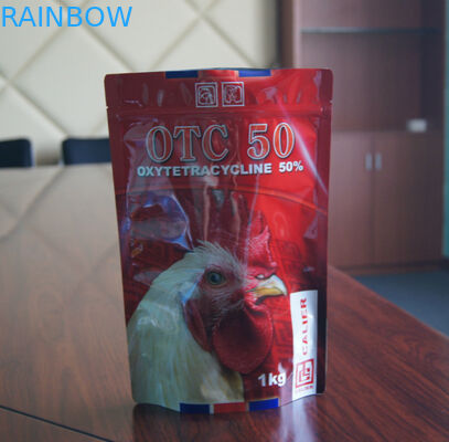 Túi đựng thức ăn cho thú cưng được in / đứng lên Túi đựng thức ăn cho thú cưng với Ziplock