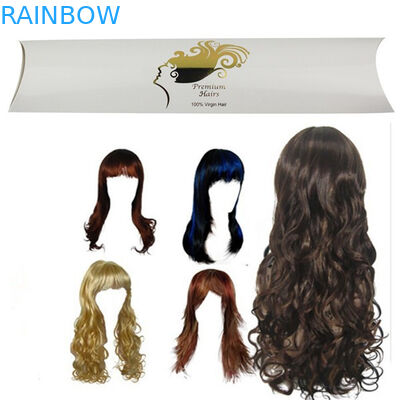 Bao bì hộp tóc mở rộng cao cấp với logo in và hình dạng gối