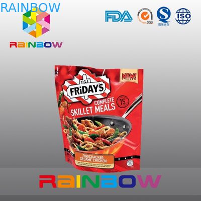Cấp thực phẩm Tự đứng Ziplock Túi nhựa Bao bì Retort Túi