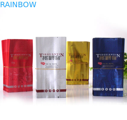 Ống đồng In ấn Gusset Lá Túi trà Trung Quốc Bao bì 10g 12g