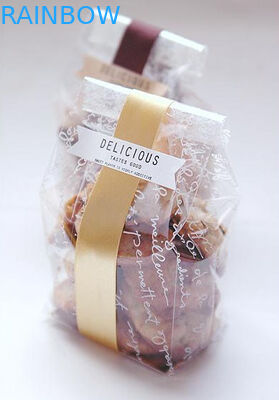 Cấp thực phẩm tùy chỉnh thiết kế túi nhựa bóng bao bì bánh quy túi