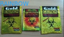 Túi nhựa Zip tùy chỉnh in / Túi Cation Spice Potpourri