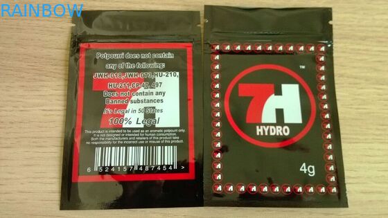 Túi nhựa hợp pháp hợp pháp Bao bì cho túi bao bì hương 7H Kush / Hydro